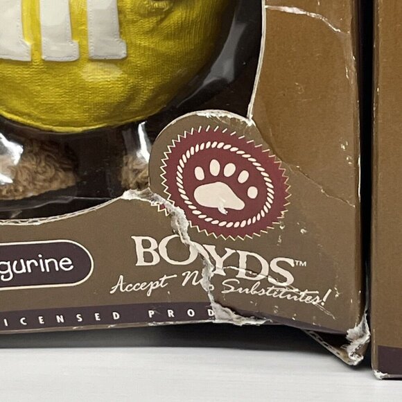 Boyds Bears & Friends M&M Collectible Resin Figurines 2 pc 2005 w/ box - Picture 4 of 12